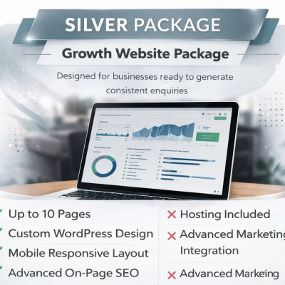 Pricing of custom Webstie